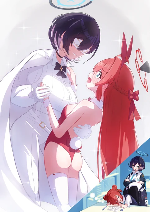 チ...チヒロ先輩にさらわれちゃう!?…… zzZ#ブルアカ 