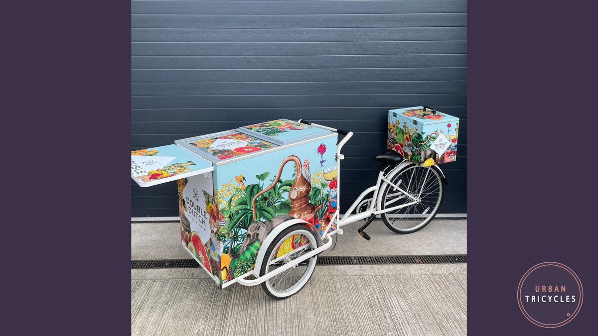 Urbantricycles1's tweet photo. Get the party started with our Cooler Cart Tricycle!
Visit https://t.co/FJzgLumMkt to find out more
#coolercart #coolercarts #mobilevending #promotion #marketing #madeinbritain #mobilebar #cargobikes #bespoketrikes #PR #events #forhire #humpday #brandedtricycle #eventpromotion https://t.co/xoZVjgefDj