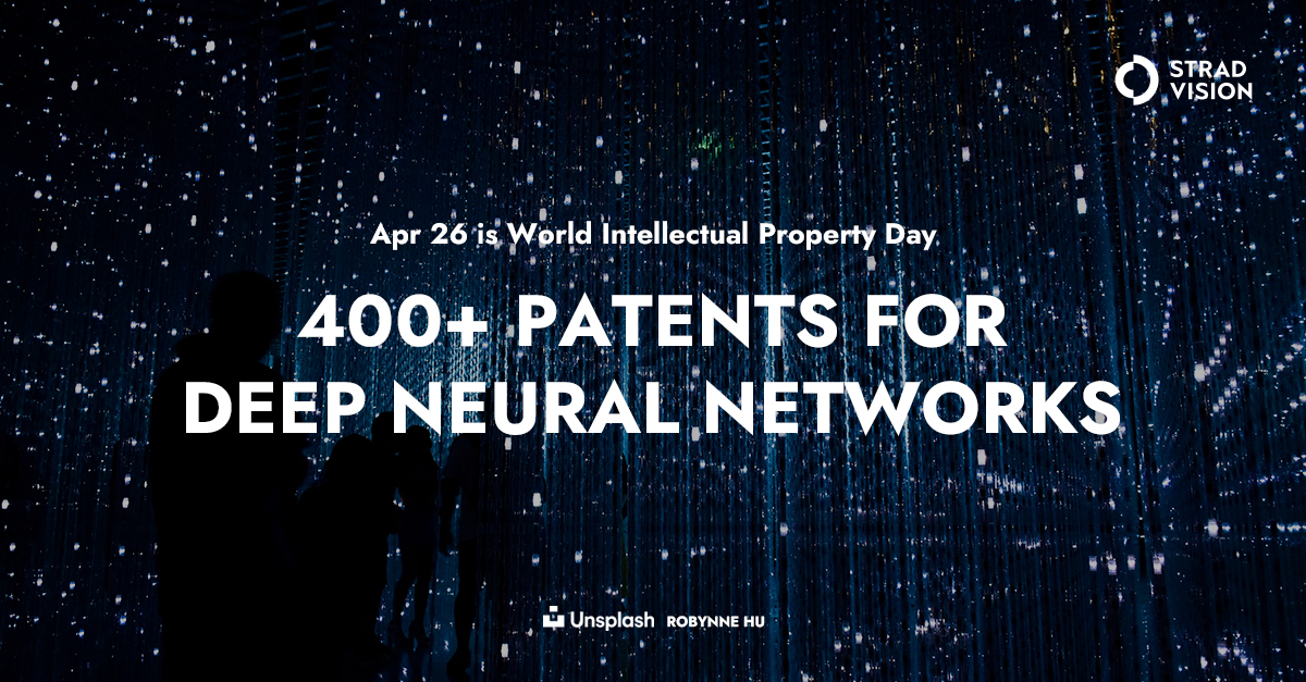 STRADVISION's tweet photo. This #WorldIntellectualPropertyDay, we turn the spotlight on our proprietary technology, SVNet. With 471 patents for deep neural networks, SVNet is available on more than 18 SoC platforms and deployed on 50+ vehicle models from 13 OEMs.  https://t.co/gRhR7pAuDl https://t.co/XwOMuvLyZV