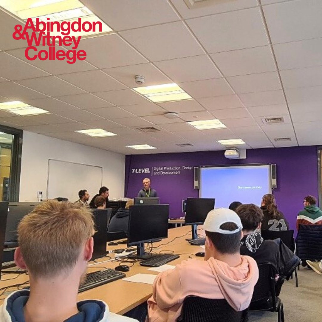 AbWitCollege's tweet image. Our computing students were lucky to have a guest speaker from @webexpenses come to give a Masterclass! 

Find out more about our Computing &amp;amp; Digital Technologies courses here: buff.ly/3L6cHFU 

#Computing #Software #ComputingCareers #ITCareers #FurtherEducation