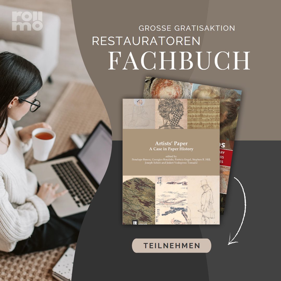 restaurierung's tweet photo. Gratis #Fachbücher für #Restauratoren: Schnell sein lohnt sich! In der heutigen digitalen Welt ist es unerlässlich, Referenzen online zu veröffentlichen, um Ihre Karriere als #Restauratorin oder #Restaurator zu fördern. #ConservatorsNet
Jetzt informieren: https://t.co/AxdkisNweI https://t.co/z76SP105Ir