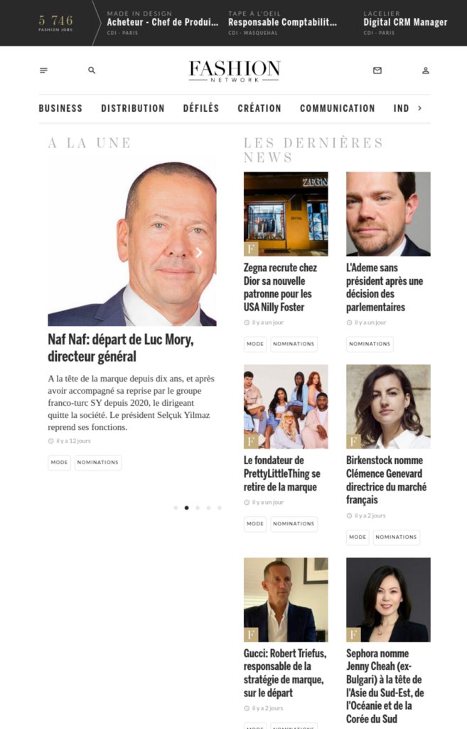 #MercrediMove : les derniers mouvements #Mode #Luxe en une image ! #Recrutement ift.tt/ruvaIGV
