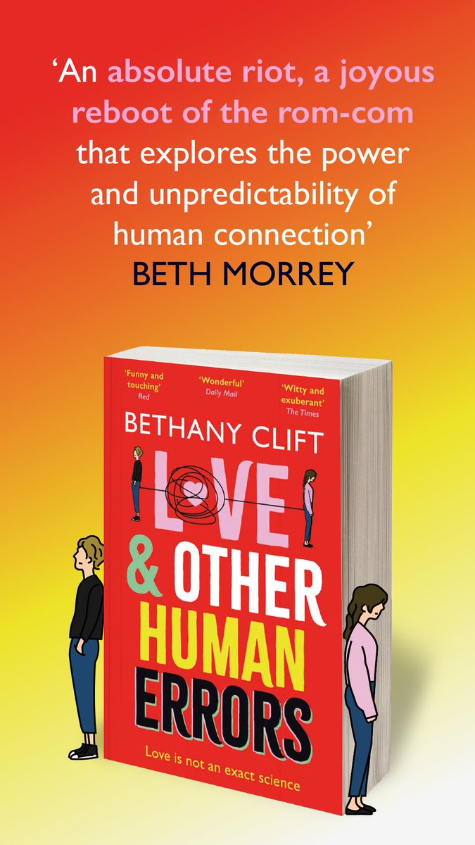 Two brilliant reads to talk about today! #ThirtyDaysInParis @veronica_henry #LoveAndOtherHumanErrors @Beth_Clift Fab additions for your spring summer reading ☀️🕶️📚