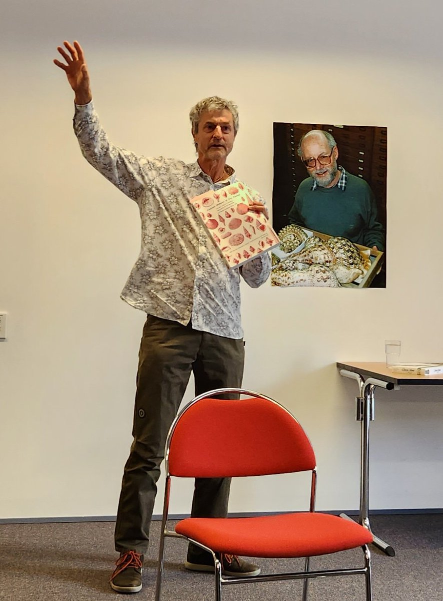 pollenkat's tweet image. I attended a morning tea celebration of the life and work of molluscan paleontologist extraordinaire Alan Beu, held at @gnsscience today. It was a real pleasure and a special time. Many of Alan's colleagues, and also family shared their best memories of an amazing man.