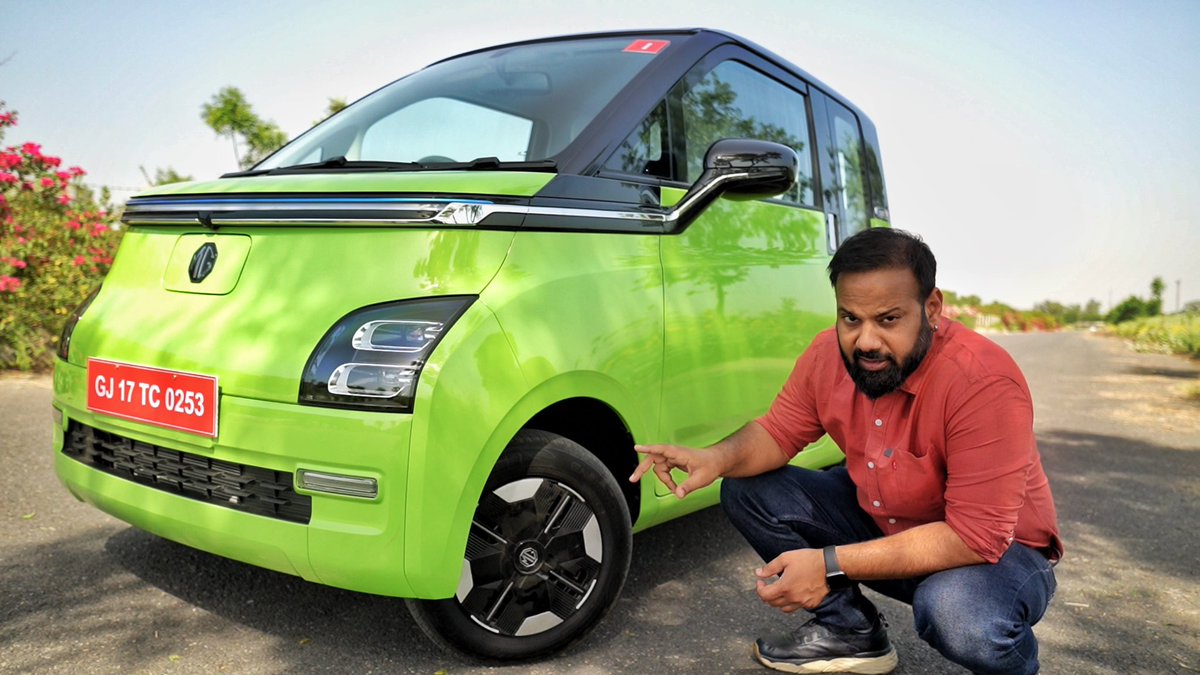 ManAndMotor's tweet photo. Comet EV will be available at an attractive starting price of Rs.7, 98000/-
@MGMotorIn #MGComet #MGCometEV #ManAndMotor https://t.co/nOlTzuHPOY