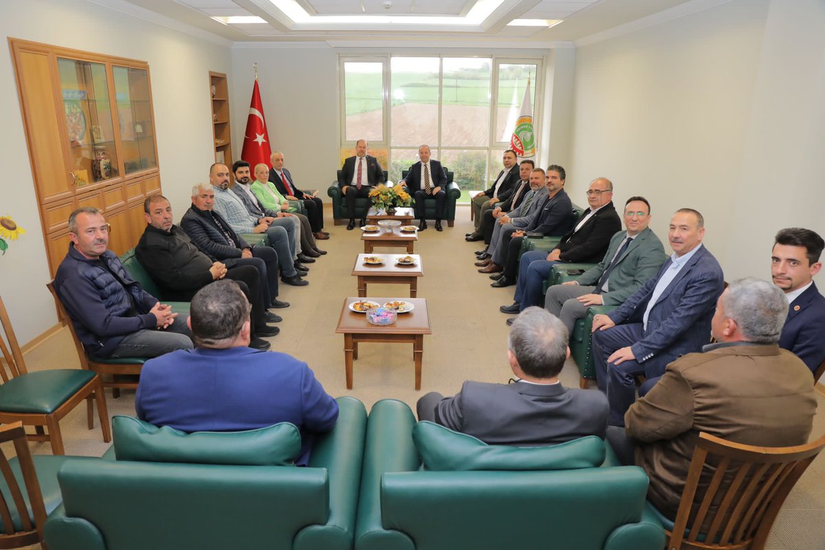 Cumhuriyet Halk Partisi, Demokrat Parti, Gelecek Partisi, Saadet Partisi’nin Edirne İl Başkanları ve Millet İttifakımızın CHP 28. Dönem MV Adayı Ediz Ün ile birlikte Edirne Ticaret Borsası YK Başkanı Özay Öztürk, Meclis Başkanı Feridun Çatalçekiç ve Meclis Üyelerini ziyaret ettik