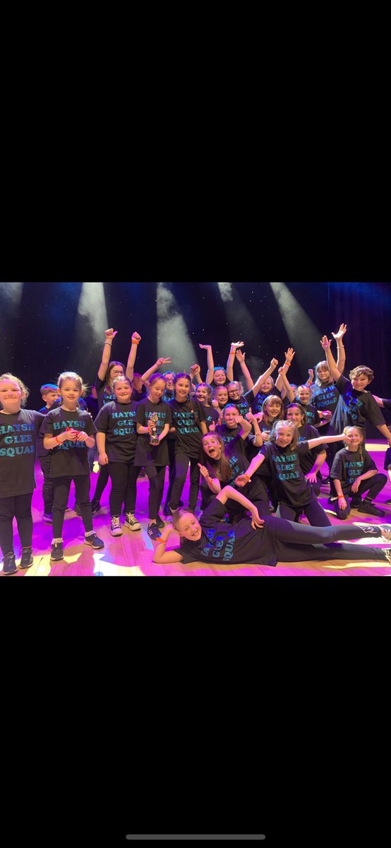 linz451's tweet photo. It’s the end of an era for this lot. Final Glee competition of primary school, finishing on a high as Tayside Finalists 🤩🥰💃🏼
Evie has loved every minute. @misswatson92 is one of those remarkable teachers, who always goes the extra mile. #luckykids #teamhaysie #finalfling https://t.co/0lLnsckp58
