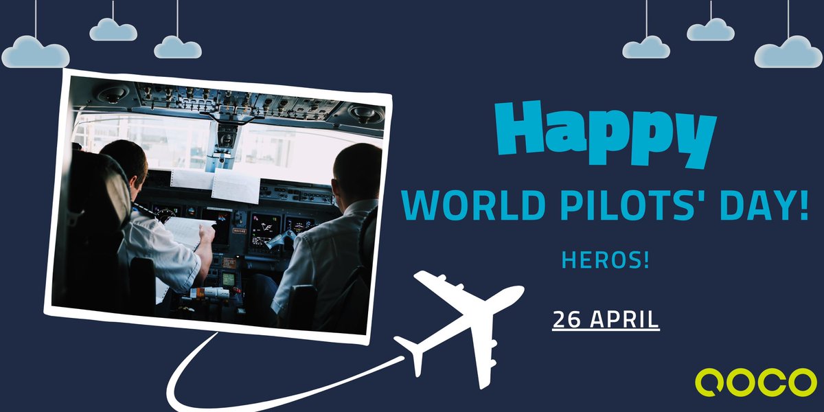 Happy World Pilots Day to all the amazing pilots out there who make air travel possible! Today, on April 26th, we celebrate the important role that pilots play in ensuring safe and efficient air transportation around the world.
#WorldsPilotsDay #aviationindustry #aviation