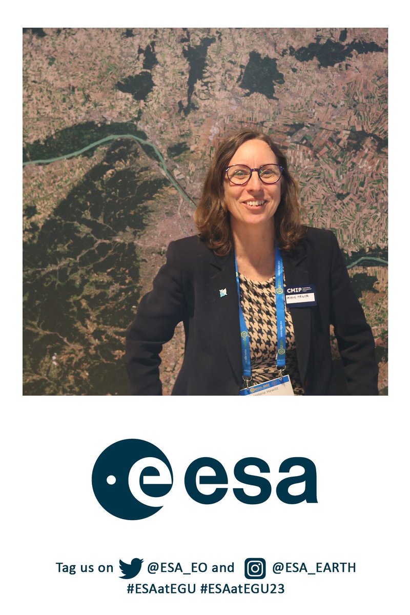 Hope to see people at EGU today to discuss CMIP science. I’ll be at the ESA stand in hall X2 at 12.30. (You can also get a fun photo there!) @wcrpcmip #CMIP #EGU23