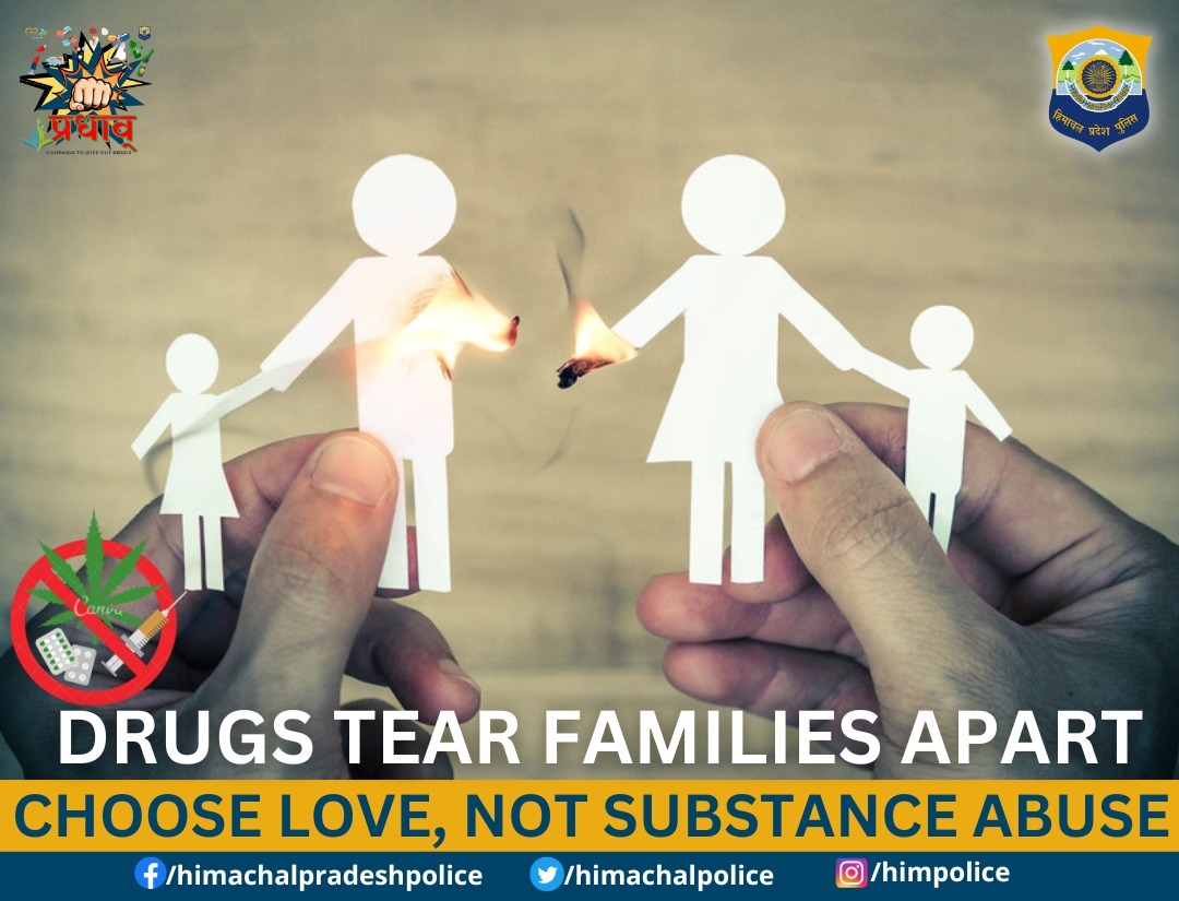 himachalpolice's tweet photo. #Pradhaav #प्रधाव् #WipeOutDrugs  #StateCID #FightAgainstDrugs #Rehabilitation #HPPolice

REGISTER for प्रधाव्-Wipe out drugs campaign

HP Police website: https://t.co/i5ptU2Shpa
Form link:
https://t.co/OeFWbKvQ01

@pradhaav @CMOFFICEHP @SukhuSukhvinder @Agnihotriinc https://t.co/TqjWvnRtsW