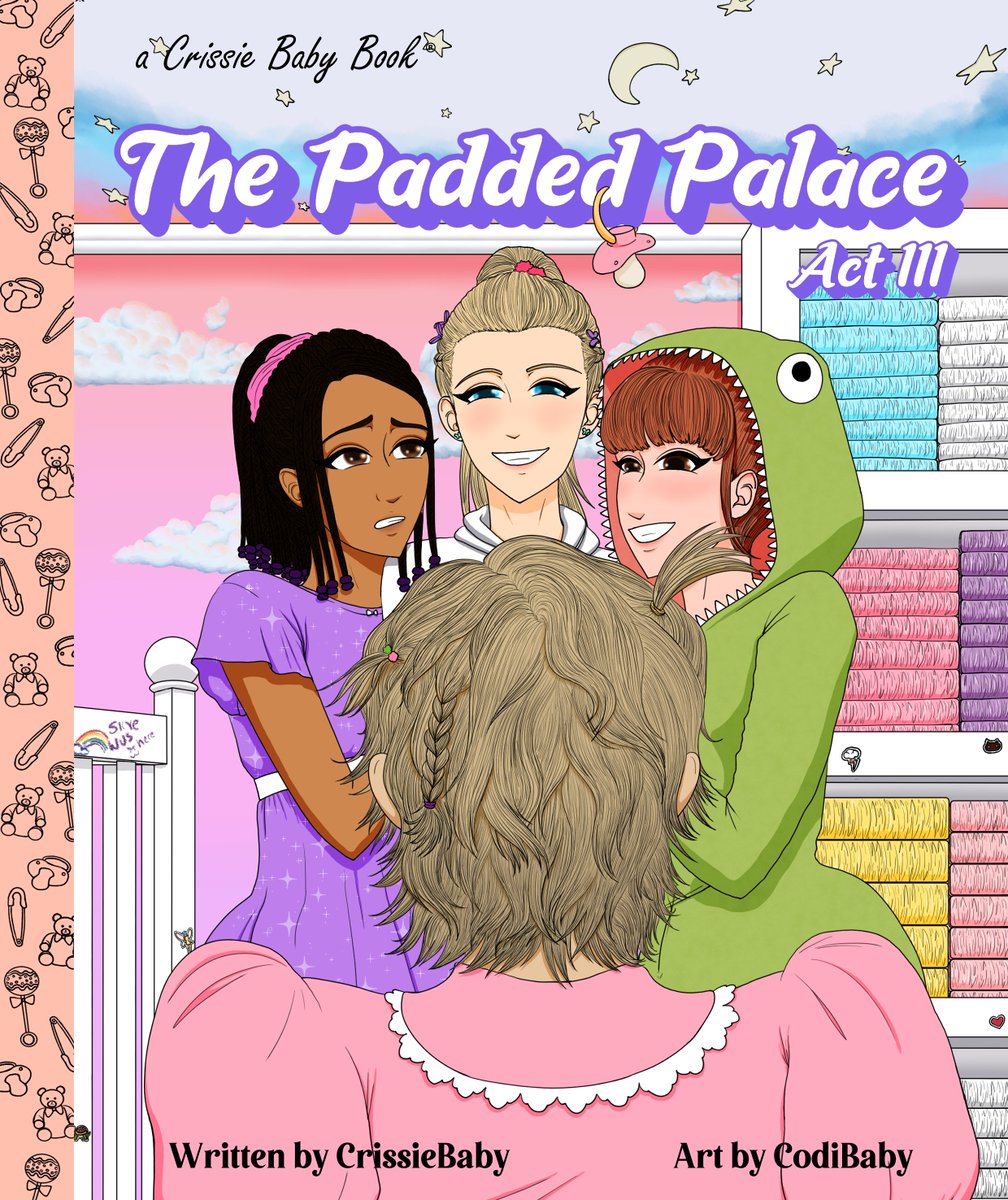 BigSisCriss's tweet photo. Will Connor be able to keep his padded life a secret?! The Padded Palace Act III: Chapter 1 is now available on DeviantArt! ππ
Read the first chapter of Act III at https://t.co/drHfCdTdYv
#abdl #diaperart #sissybaby #codibaby #crissiebaby https://t.co/3SJSk30AAO
