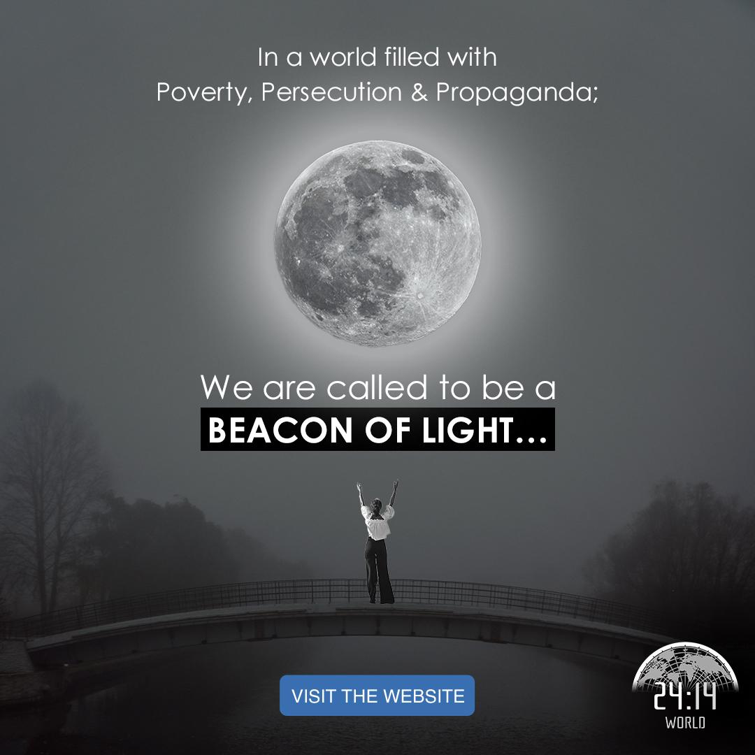 2414world's tweet photo. Be the Beacon of light in someone's darkness.
#Jesus #prayer #BeaconLight #Christ #god #believe #faith #helpothers https://t.co/HJ6DYbh4MU