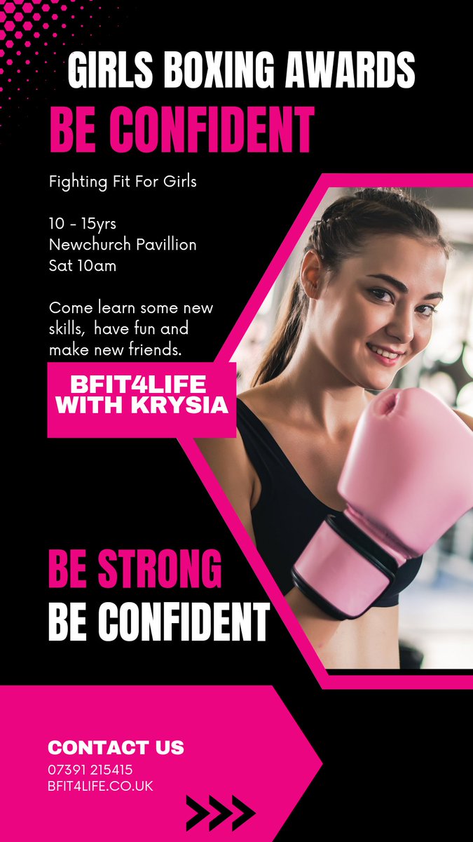 krysia_l's tweet photo. Few spaces available for Saturdays Fighting Fit For Girls.

Great class, a real confidence booster and the opportunity to gain medals and certificates with GB Boxing awards.

Get in contact for more information.

Bfit4life with Krysia ❤️ https://t.co/9xFISHFOaM