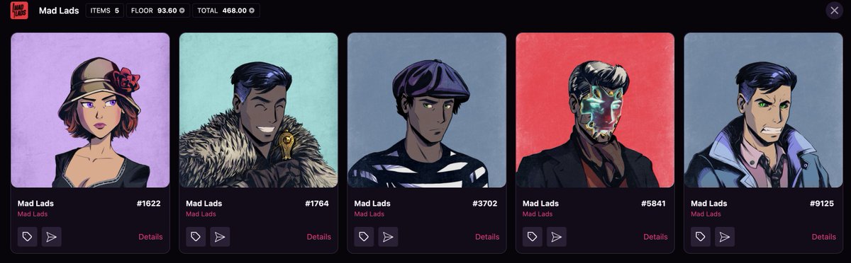 IamCazper's tweet photo. I am feeling #focking rad with the @MadLadsNFT PA
#5 added.
Respect to @armaniferrante & the team, you guys are absolutely bringing life back into this ecosystem.
#SOL #Nfts #solana https://t.co/mDAa8UUXkV