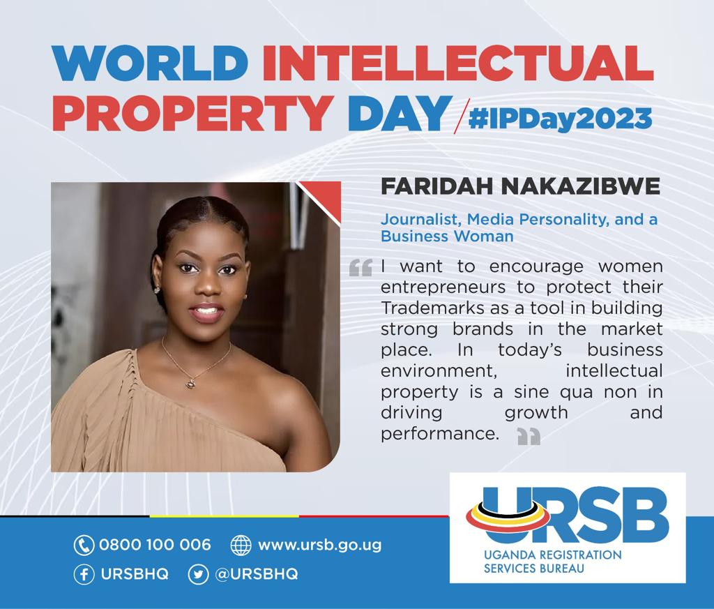 URSBHQ's tweet photo. Today we celebrate women inventors, creators & entrepreneurs worldwide.
Let's honor their groundbreaking work & support women in innovation.
Share your favorite female inventor/entrepreneur with us! #IntellectualPropertyUG #IPDay2023 #WorldIPDay https://t.co/vRWhDzUUoH