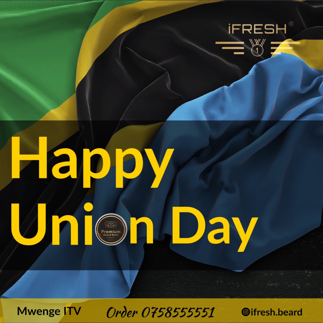 deohugo's tweet photo. Happy Uni🧔♂️n day friends…
TUPO WAZI #ifreshbeard #ifreshstore https://t.co/S0YaFX2j59