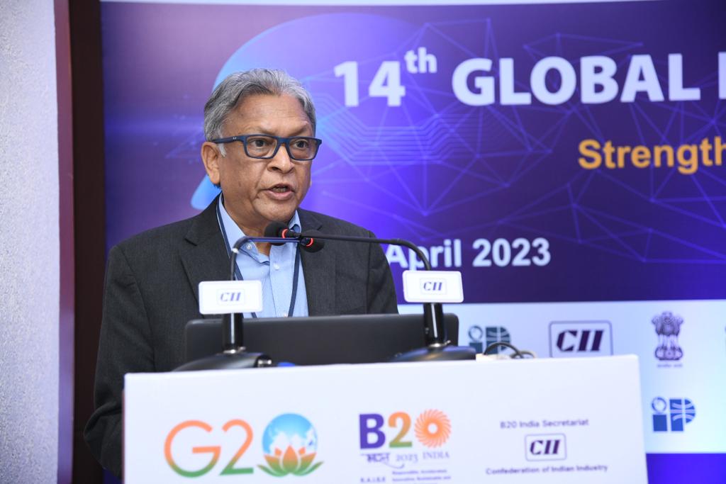 FollowCII's tweet photo. The 21st century is heavily dependent on #technology and with its rise IP licensing and sharing of #IPR are of critical importance for a better humanity. - R Saha, Senior Advisor, CII at #14thGlobalIPConvention #WorldIPDay #CII4IPR #intellectualproperty https://t.co/IwiEAENsyi