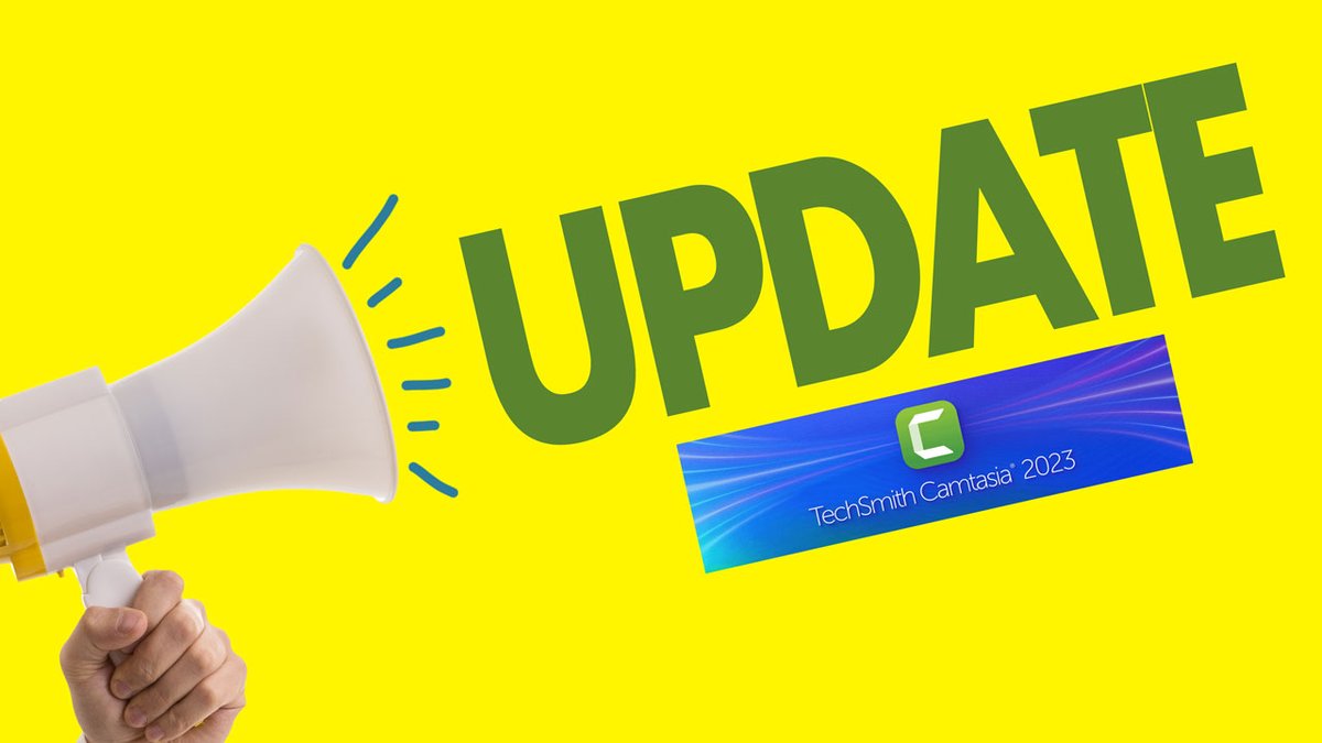 heute ist die neue Version von Camtasia erschienen. Aus diesem Grund, habe ich mich entschlossen, ein kostenloses Webinar - "Die Neuerungen in Camtasia 2023" - anzubieten. Ich werde die wichtigsten neuen Funktionen und Infos vorstellen. #AxelBecker

camtasia-training.de/8308/neue-camt…