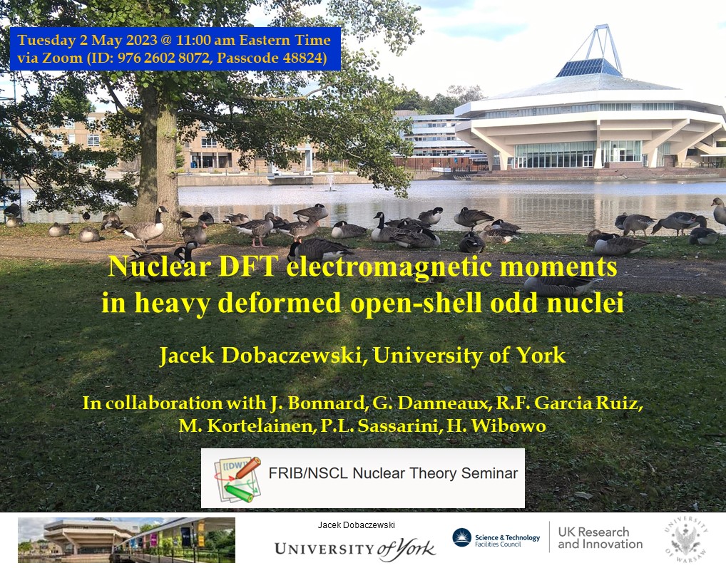 Jacek Dobaczewski (@jacekdob512) on Twitter photo From York to FRIB with love and @PhysicsatYork & <a href="/LeverhulmeTrust/">The Leverhulme Trust</a> support wikihost.nscl.msu.edu/NuclearTheoryS… <a href="/FRIBLab/">Facility for Rare Isotope Beams (FRIB)</a> <a href="/FRIB_NEWS/">The FRIB</a> From York to FRIB with love and @PhysicsatYork & <a href="/LeverhulmeTrust/">The Leverhulme Trust</a> support wikihost.nscl.msu.edu/NuclearTheoryS… <a href="/FRIBLab/">Facility for Rare Isotope Beams (FRIB)</a> <a href="/FRIB_NEWS/">The FRIB</a>
