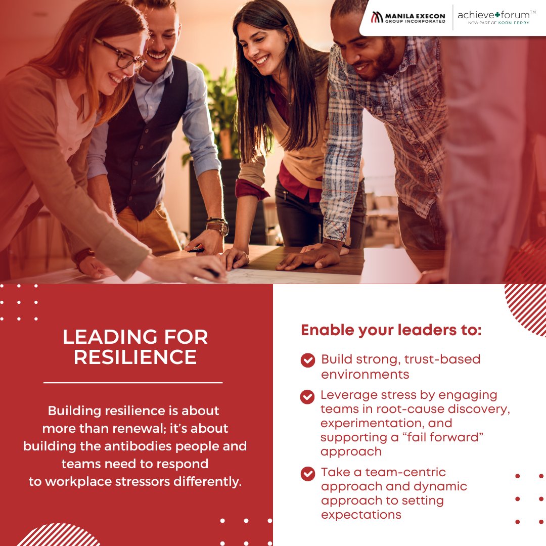 ManilaExecon's tweet photo. Develop your leaders' resilience with future-ready leadership skills today.  For more information on empowering your leaders with our leadership skills workshop, please email us at info@meginc.com.ph  #AchieveForumNowPartOfKornFerry #Leadership #ManilaExecon https://t.co/vUHqHYM0m7