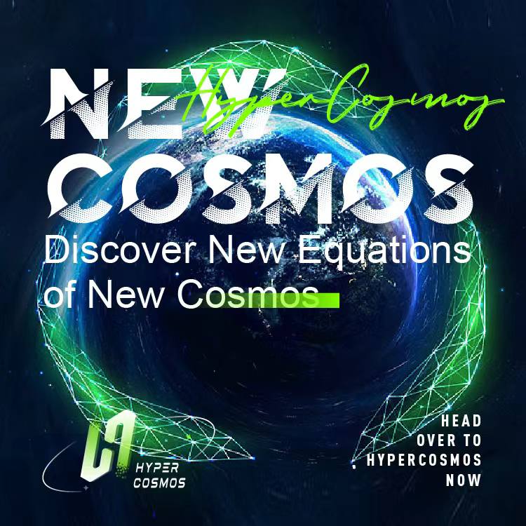 Discover new equations in the HyperCosmos and unlock the secrets of our universe.🔓😍

Explore more: 🪐 hypercosmos.net

#HyperCosmos #metaverse #blockchain #crypto #nft #DeFi #NewEquations #NewCosmos #DiscoverTheUnknown