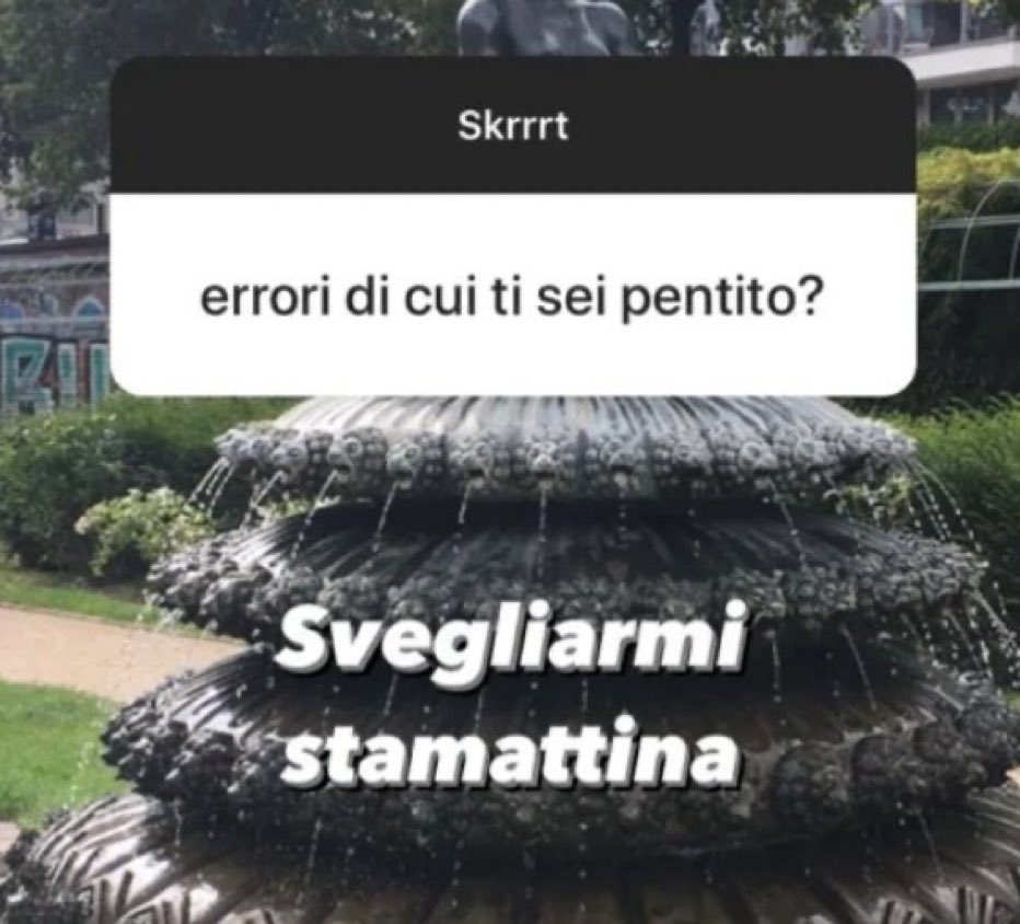 itsmc17's tweet photo. buongiorno https://t.co/sbLZAFkKub
