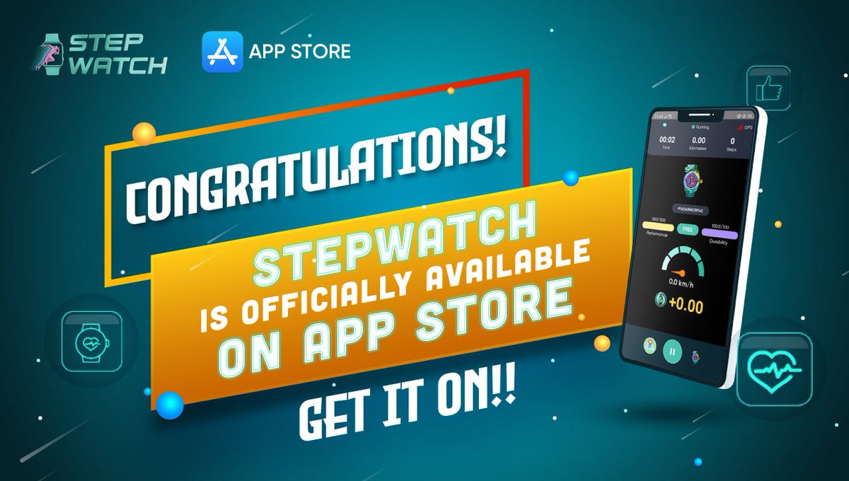 ⌚️Stepwatch App store 正式登録のお知らせ🍎

Stepwatchユーザーの皆さん 
StepwatchがIOS公式App storeに登録されました。🎉

皆さん、今までのIOS testflightを削除した後、公式App storeからダウンロードしてください。 

ありがとうございます。
#stepwatch #ios #appstore #swp  #m2e