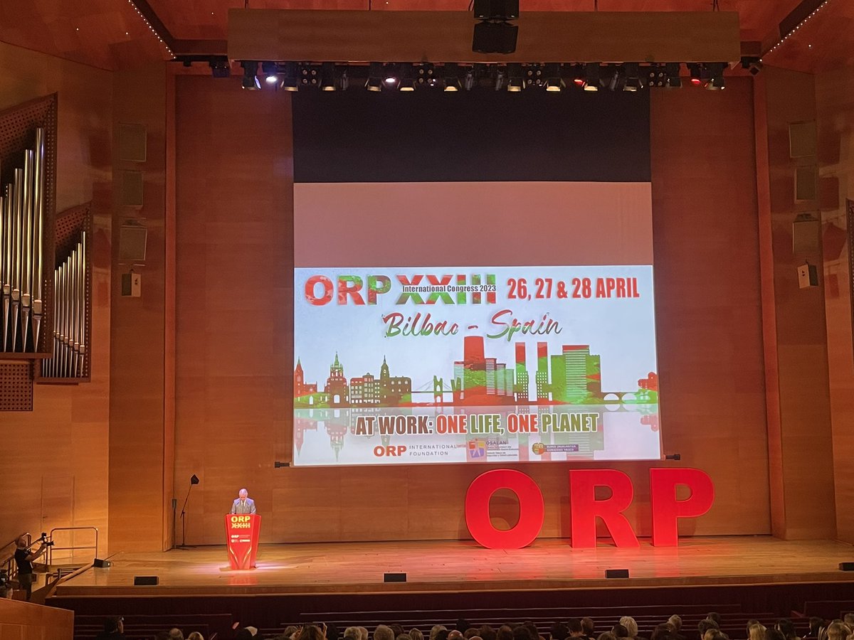 Iali_es's tweet photo. Comienza el congreso internacional de @Fundacion_ORP : At work: one life, one planet. 

Durante estos días hablaremos de la prevención de riesgos laborales, la seguridad y salud como principio fundamental en el trabajo. https://t.co/Xd2p0v4tCV