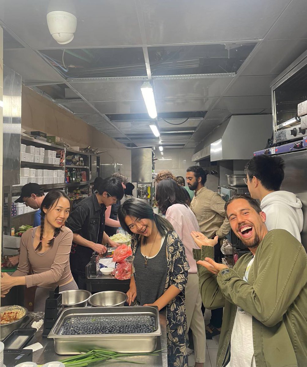 kayyueth's tweet photo. Mission Impossible - We fed 100 members in #Zuzalu fam! With frens &amp; for frens 🫶💗 https://t.co/Uht5bdnQqD