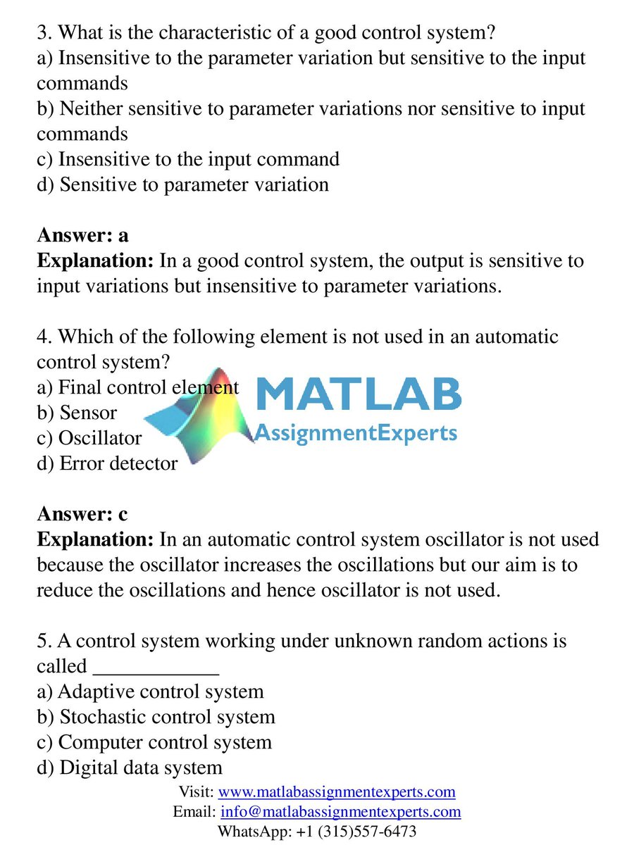ExpertsMatlab's tweet image. Boost your academic performance with our top-notch matlab homework help service! For a limited time, get a 📢10% discount on first orders. Don&apos;t miss out on this amazing offer! 👉bit.ly/3XcGGAA
#matlabhomeworkhelp #matlab #matlabsolution #controlsystem #onlineguide #help