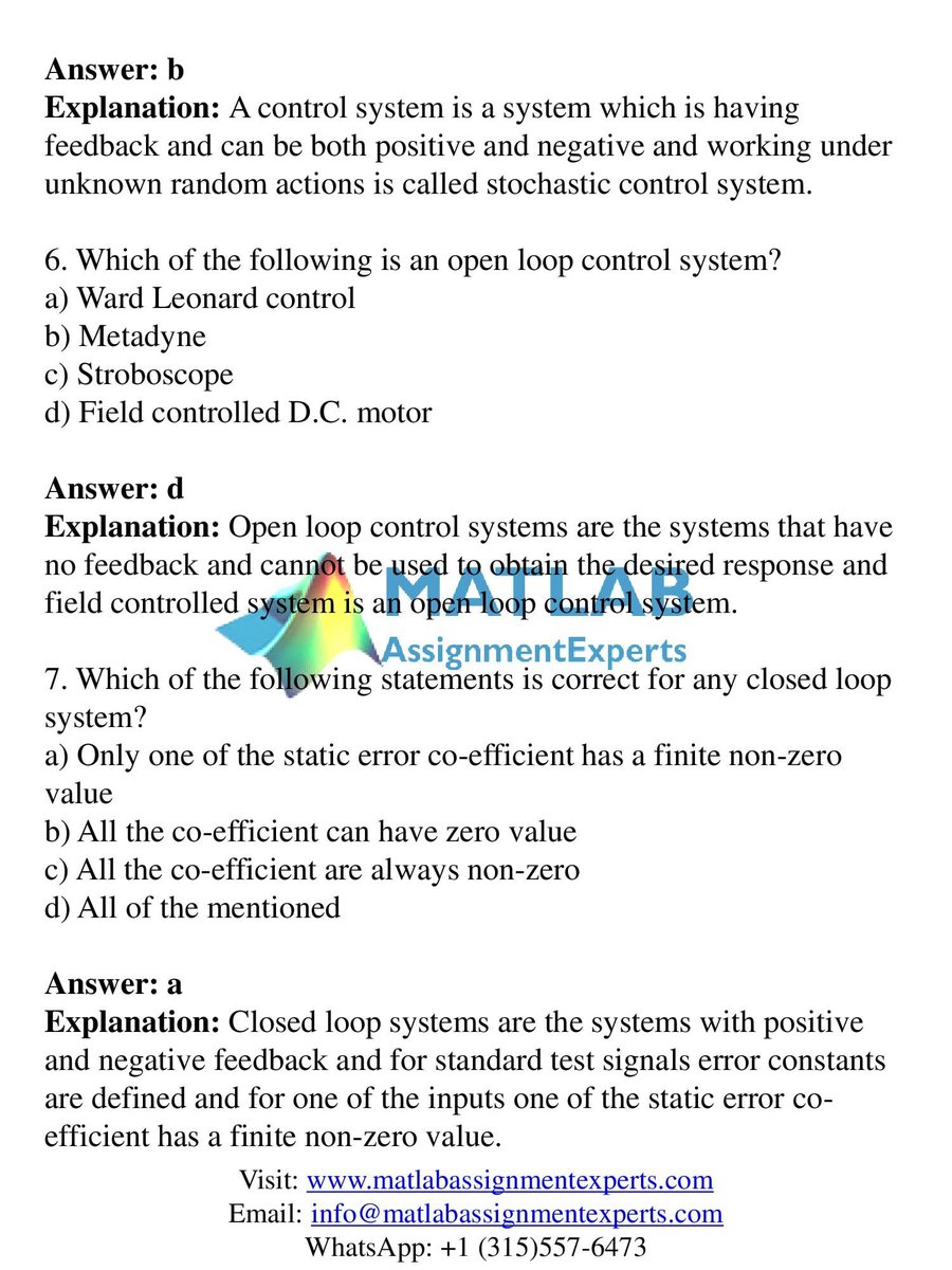 ExpertsMatlab's tweet image. Boost your academic performance with our top-notch matlab homework help service! For a limited time, get a 📢10% discount on first orders. Don&apos;t miss out on this amazing offer! 👉bit.ly/3XcGGAA
#matlabhomeworkhelp #matlab #matlabsolution #controlsystem #onlineguide #help