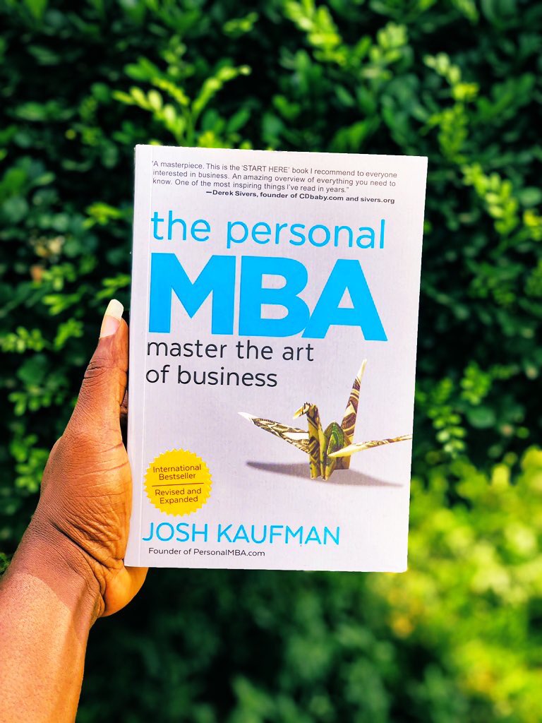 Maxibrown2's tweet photo. 6. "The Personal MBA" by Josh Kaufman
Get a crash course in essential business concepts, from marketing to finance, in this concise and practical guide. 📚 #PersonalMBA https://t.co/i2Y4arjNxU