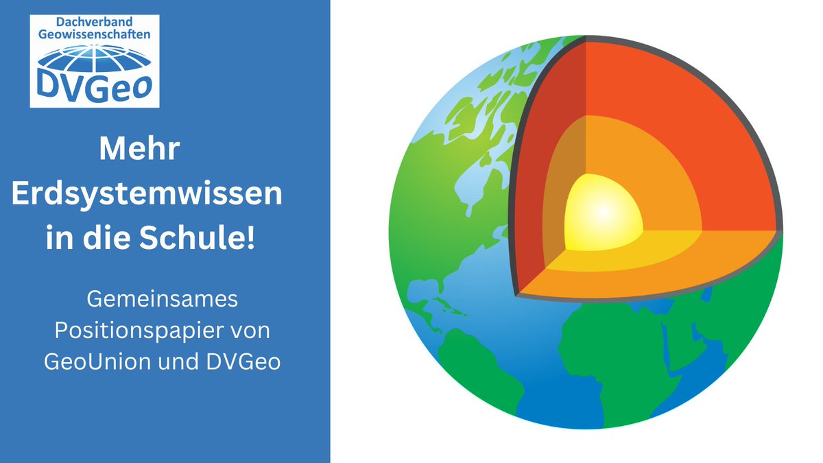 Geowissenschaftliche Inhalte müssen im Schulunter­richt einen höheren Stellenwert erhalten, um globalen Herausforderungen wie #Klimawandel besser begegnen zu können! Problemaufriss, Forderungen, Lösungsansätze dvgeo.org/fileadmin/user… #geowissenschaften #geographie #schule #sdg