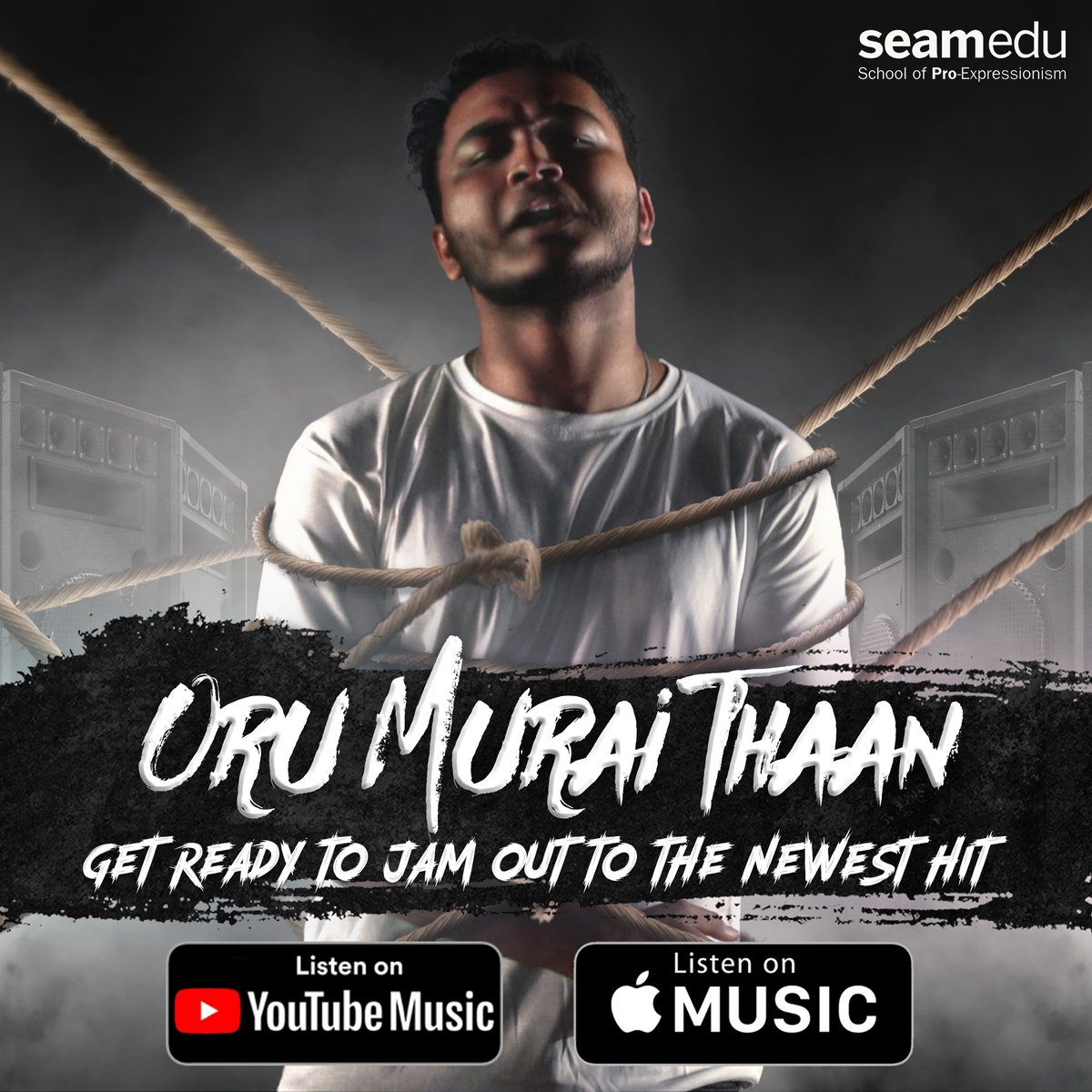 Seamedu's tweet photo. 🎶 The wait is finally over! 🎤 Check out the amazing "Oru Murai Thaan" song now available on YouTube Music and Apple Music.
👉 YouTube Music Link: https://t.co/Xl7BCV7wpt
👉 Apple Music Link: https://t.co/PfM7oVOq0T https://t.co/1QCcKoUQSp