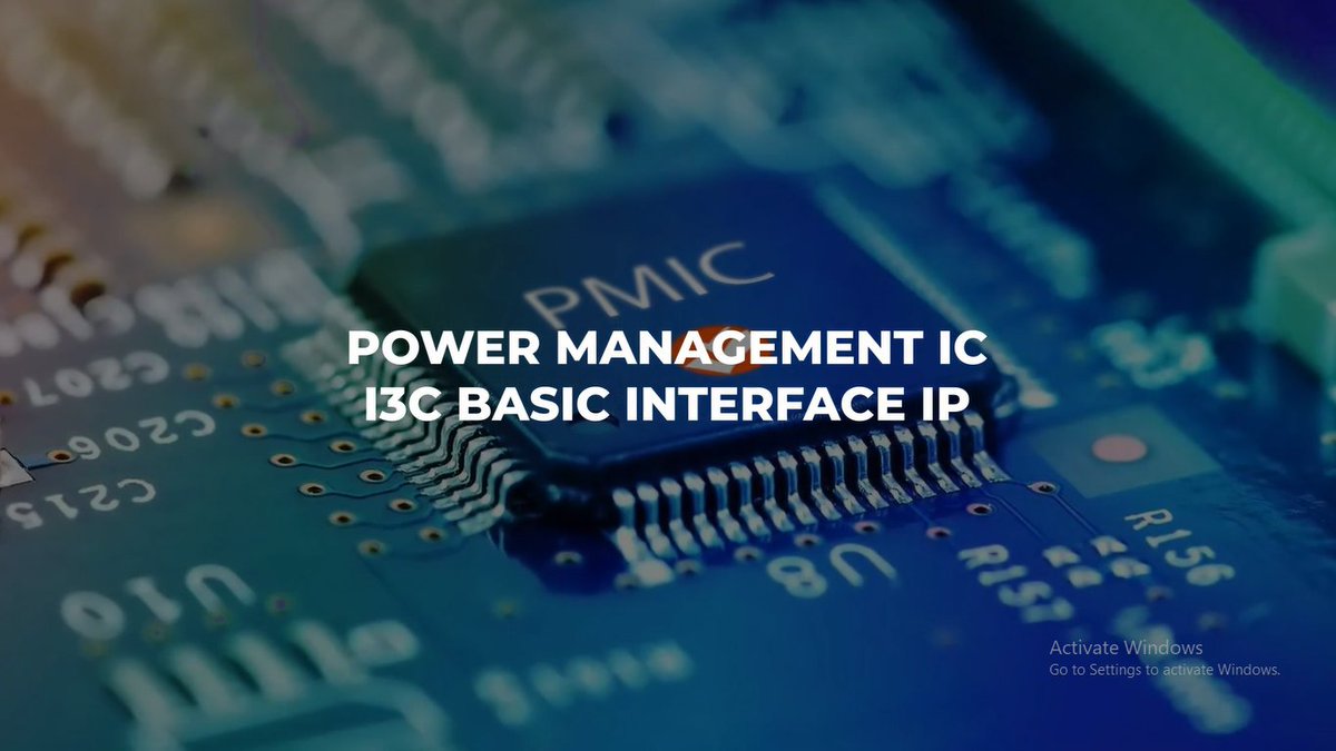LtdMaxvy's tweet photo. Power Management IC (PMIC) - I3C Basic Interface IP
#pmic #i3c #MAXVY #SPD #ddr5 #PowerManagementIC

Web Link:
https://t.co/ZZckwhxr9I

Video Link :
https://t.co/2g2bMBFTjO https://t.co/XdLyt2wdos