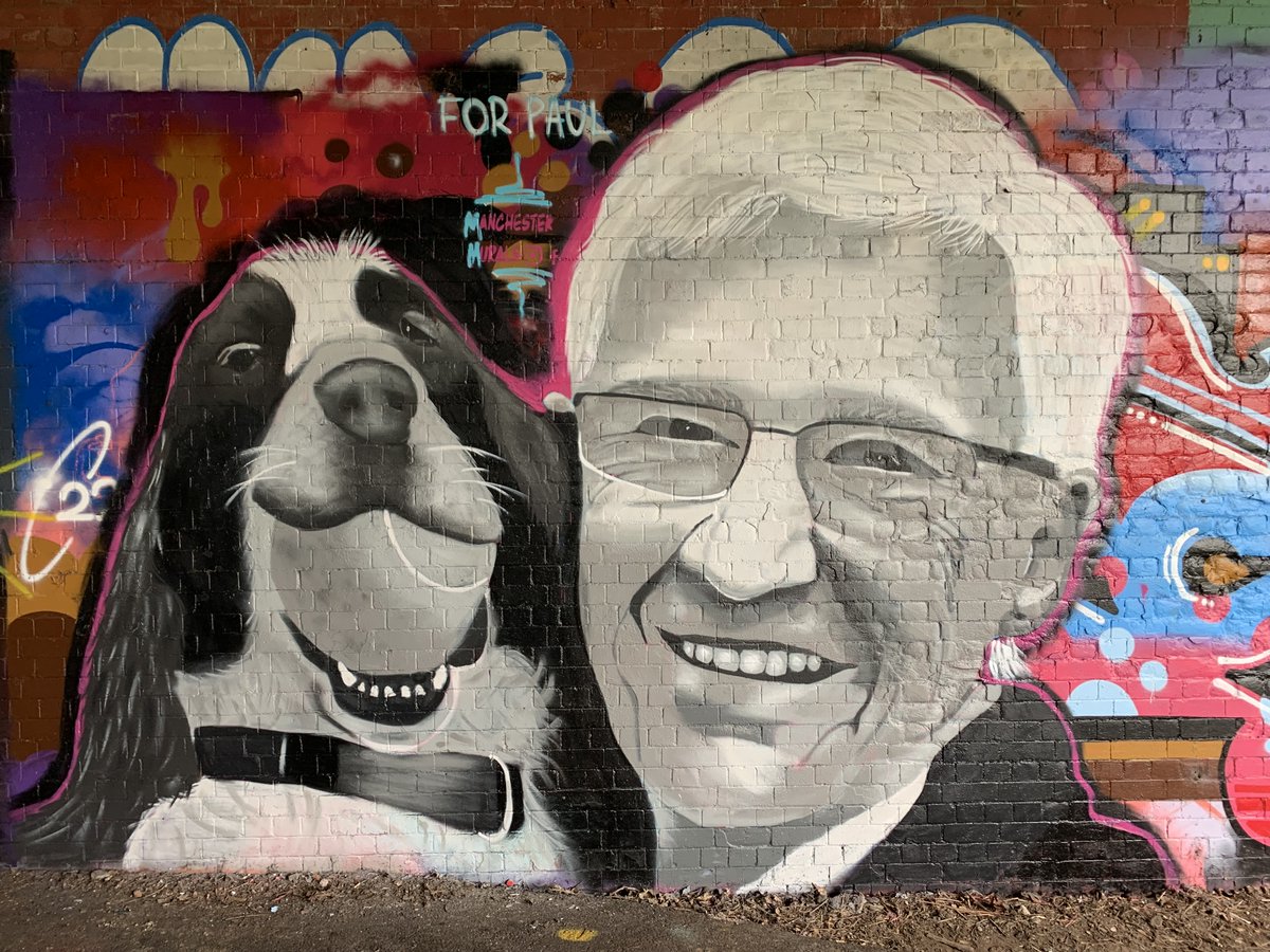 MCRMurals's tweet photo. Paul O'Grady #rip https://t.co/WjdO6HXkTF