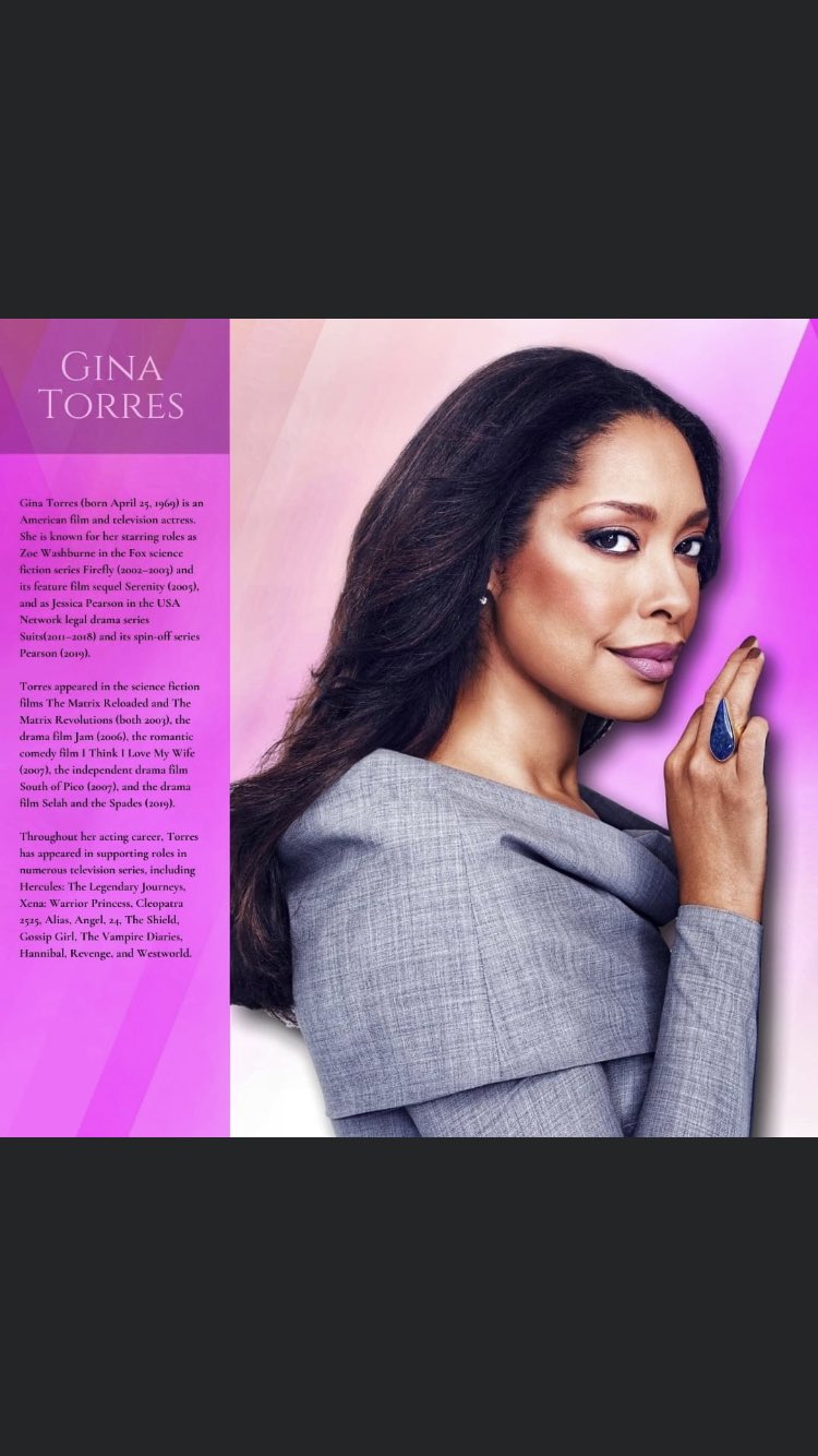 Happy Birthday Gina Torres! 