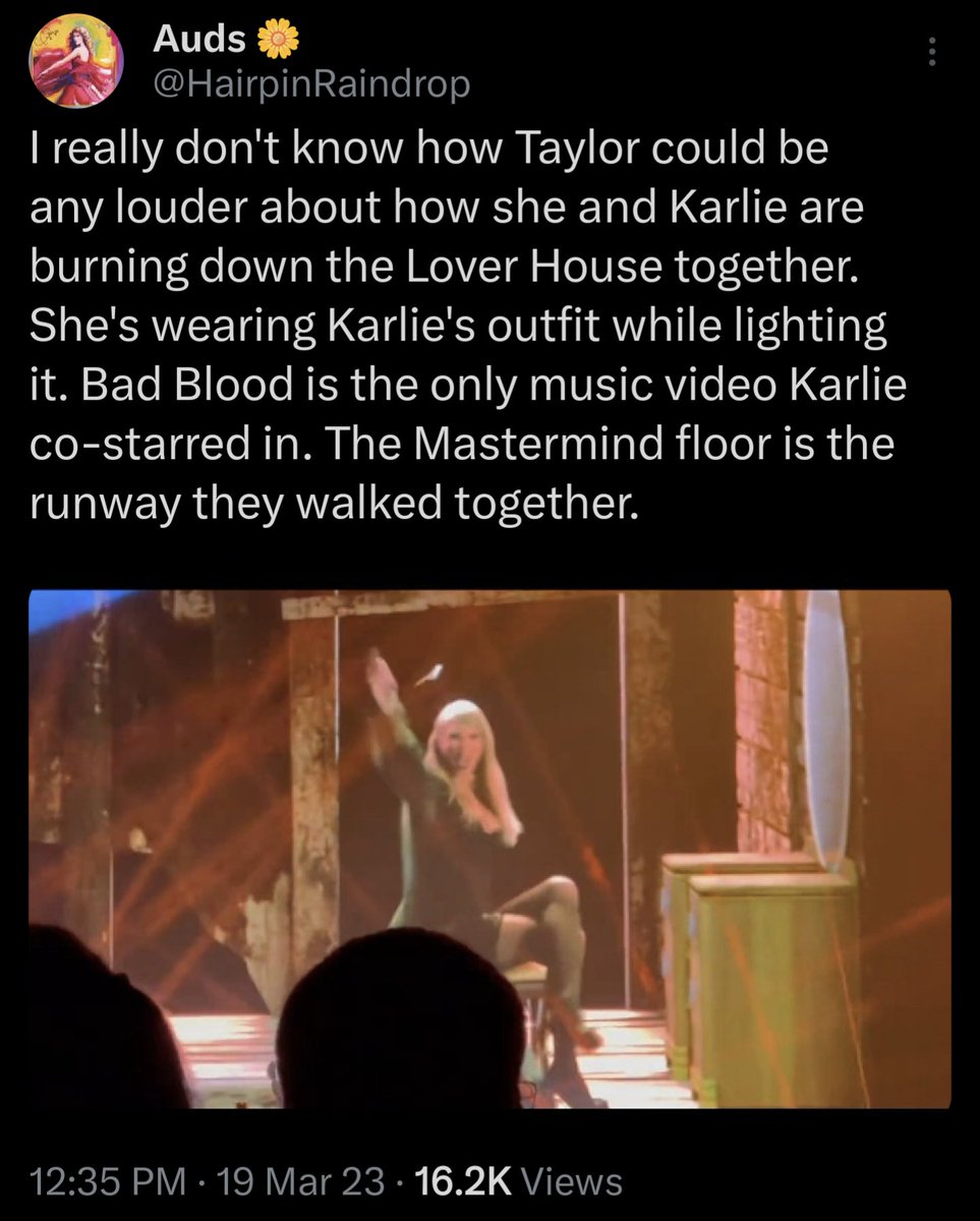 Auds 🌼 on Twitter: "Taylor, in Karlie's outfit from their iconic 2014