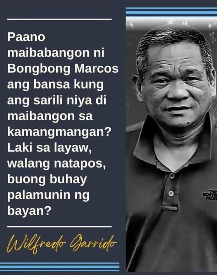 EXCELLENT STATEMENT OF PURPOSE! 

Sariling speech nya binabasa na Lang, di pa maperfect. Making decisions ayon sa sabi ng mga advisers nya can’t explain well cause di nya maintindihan. Quo vadis, PINAS? 

Waste of money, waste of time!