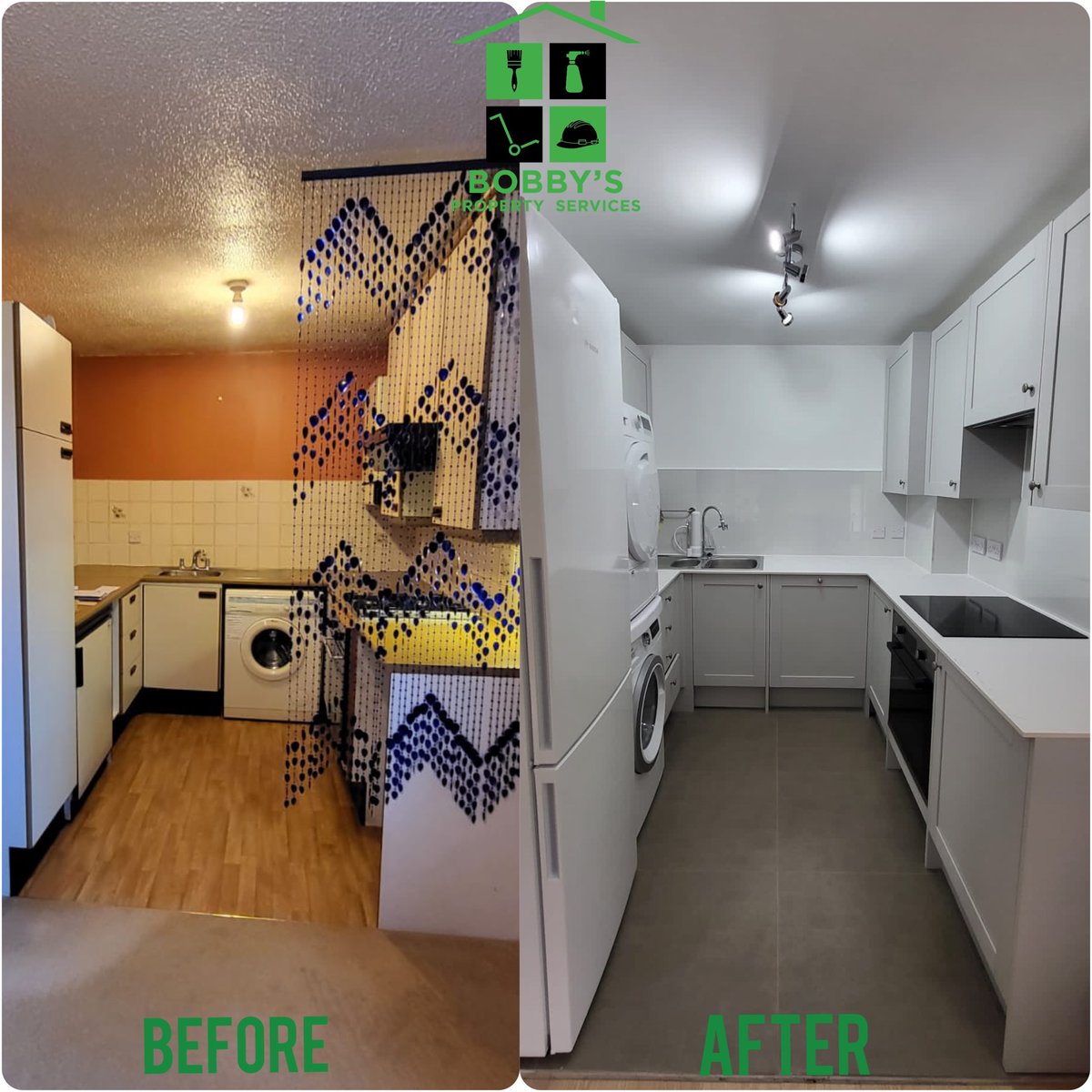 BobbysPropServ's tweet photo. Out with the old, and in with the new!
Get your kitchen, modernised and fully fitted by our experienced team at Bobby’s Property Services!
Give us a call or drop us an email, for your free quote on:
☎️07507971425 or 📧info@bobbyspropertyservices.com
#refurbishment #homerenovation https://t.co/KS4NZ32E39