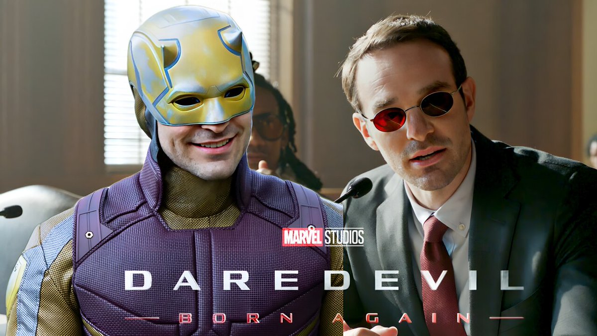 MadeInlron's tweet photo. "Daredevil : Born Again" devrait être divisé en 3 arcs de 6 épisodes. Quelles seraient les 3 arcs que vous feriez si vous étiez scénaristes ? https://t.co/XbBniEFqLX