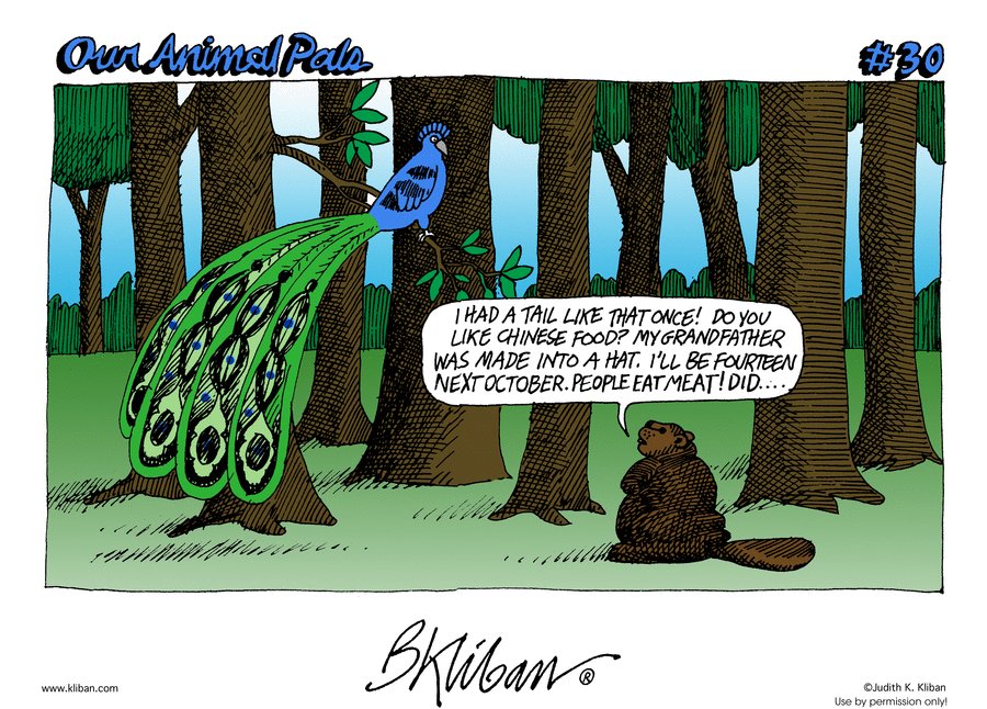 klibanbot's tweet image. Kliban by B. Kliban for Wed, 26 Apr 2023 gocomics.com/kliban/2023/04…