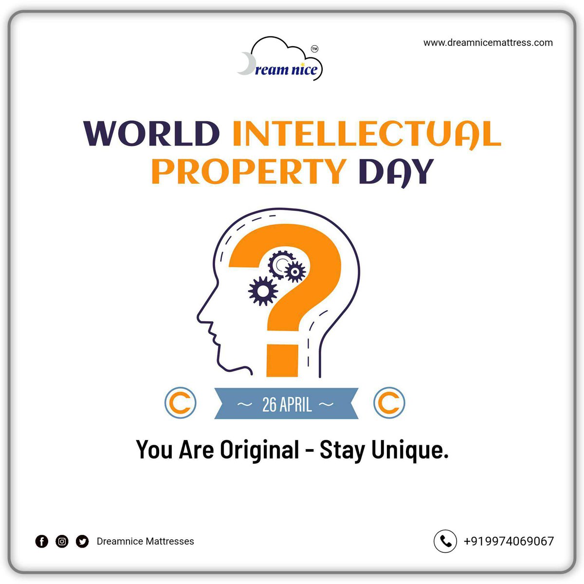 Celebrating World Intellectual Property Rights Day: Recognizing the Value of Creativity and Innovation #WorldIPDay #IPRights #Innovation #Creativity #ProtectIP #RespectIP #IPMatters #IPR #IntellectualProperty #GlobalIP #IPEnforcement #IPProtection #IPFramework #IPAwareness