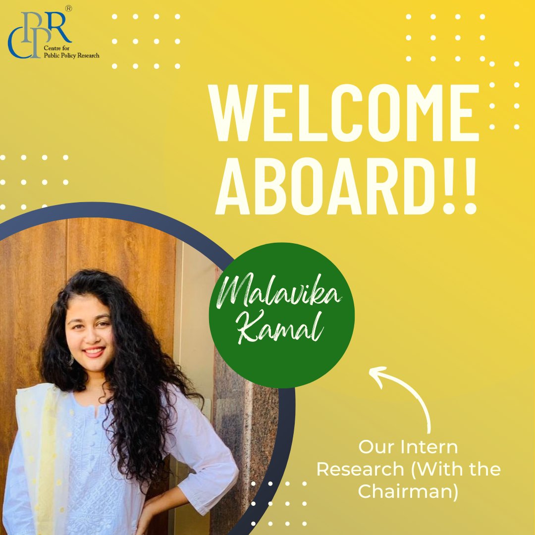 CPPRIndia's tweet photo. ~ Meet Our Interns ~
We are excited to have you join our team and look forward to working with you! Wishing you good luck.
Welcome to CPPR!
#CPPRIndia #welcomeInterns #lifeatCPPR #thinktanks #makingdifferences #growth #research https://t.co/WxLzAwDFsV