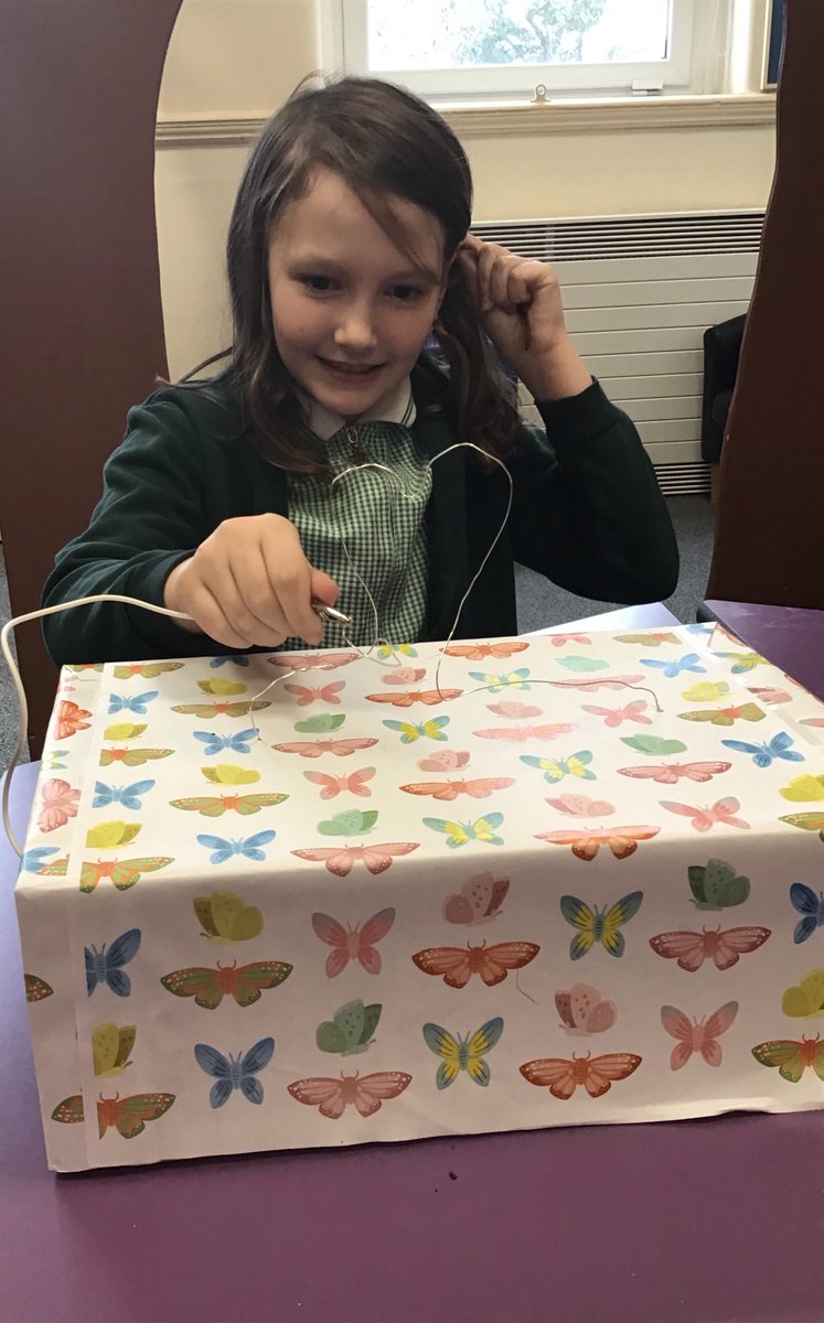 We loved designing, making and playing our hand buzzer games in DT. It was super to see the children use their knowledge of electricity to make the circuit for the game. <a href="/EPSElton/">Elton Primary School</a>