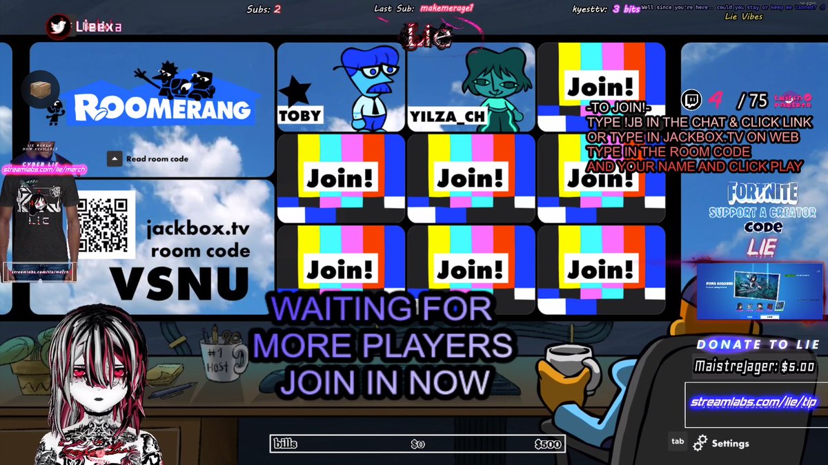 Yilza_Ch's tweet photo. hahahah~
Papa Rara's strim is coming soon =3= and I don't know what this game is Lie-Senpai xwx
Someone said it's a popularity contest~ soooo we'll see :)
#CodeLie #Lie #Liee #LieVT #Twtich #Live #Jackbox #Roomerang
https://t.co/kDPddfu9pJ https://t.co/i1FbVnL8YN