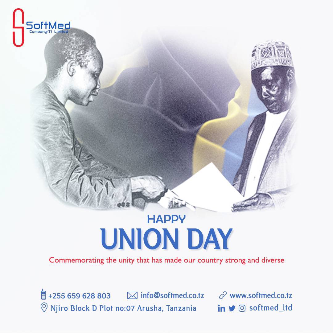 softmed_ltd's tweet photo. Happy Union Day, #Tanzania ππΉπΏ Today, we commemorate the historic union between Tanganyika and Zanzibar that brought us together as one nation. At Softmed, we take pride in being a part of Tanzania's journey towards progress and prosperity. β¨β¨
#Softmed #Muungano https://t.co/WZfxCWnZTw