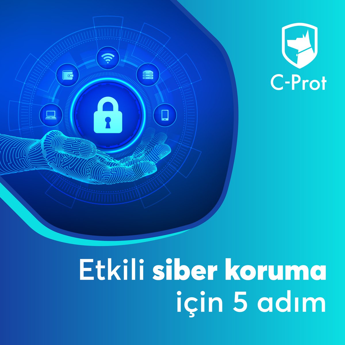 cprottr's tweet photo. Kişisel verilerin korunmasında yasaların ve uluslararası sözleşmelerin getirmiş olduğu birtakım uygulama ve yaptırımlar olsa da temel gizlilik ve güvenlik kişinin kendisinde başlamaktadır...
Yazının devamını okumak için; https://t.co/gPeEDdnB4O
#CProt #CyberSecurity #Security https://t.co/nqpx3KsIw2
