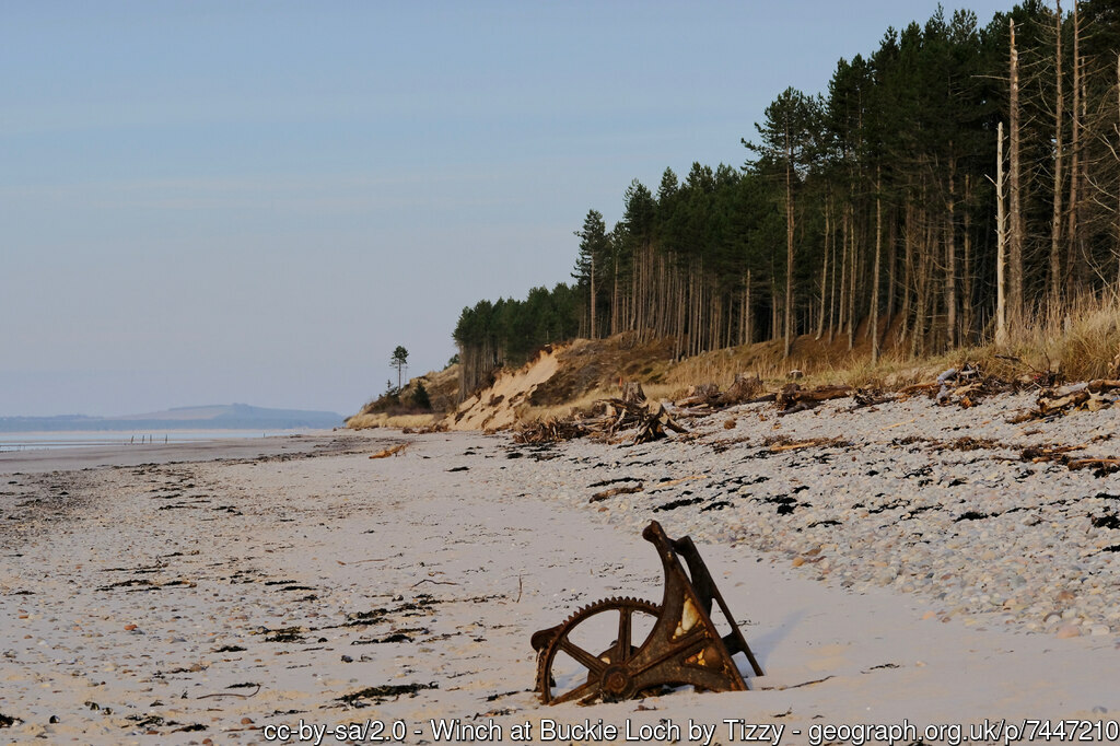 geograph_bi's tweet photo. Picture of the Day from #Moray this month
#winch #shore #beach #exposed #CulbinForest #MorayFirth #potd https://t.co/ZT7KeMO8iE https://t.co/R8IG8vFiFR