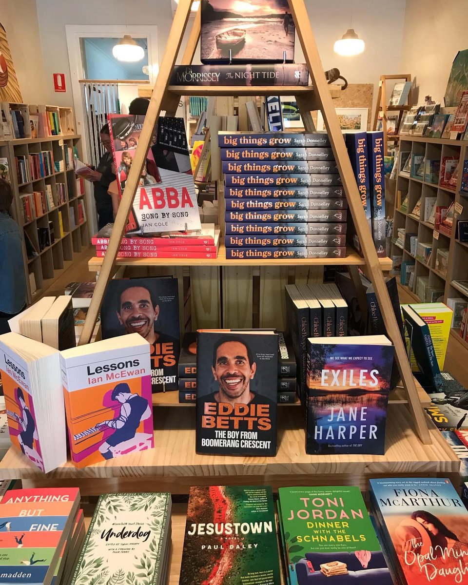 Here’s my book ABBA: Song By Song on display in the Broken Hill Bookshop. But you don’t have to go to far-west New South Wales to get yourself a copy - it’s available online all over the world! Go to abbasongbysong.wordpress.com click Buy the book. 

#abbasongbysong #songbysong #abba